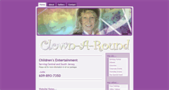 Desktop Screenshot of clown-a-round.com